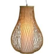 Fine Asianliving Bamboe Hanglamp Handgemaakt - Amber