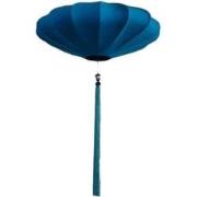 Fine Asianliving Chinese Lampion Oceaan Blauw Zijde D60xH26cm