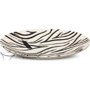 Villa Pottery  Schaal Mozambique 42 cm  Zebra - Zebra