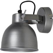 Wandlamp Industrial  Large Ø14cm Antique Zink