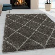 Tapijtenloods Harmony Soft Shaggy Hoogpolig Vloerkleed Taupe- 160x230 ...