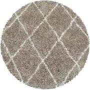 Tapijtenloods Harmony Soft Shaggy Rond Hoogpolig Vloerkleed Beige- 120...