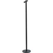 Sompex Vloerlamp TUBO | Zwart - draadloos - oplaadbaar - dimbaar - met...