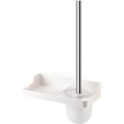 Decopatent® Toiletborstel met houder hangend - Legplankje - WC borstel...