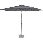 Kopu® Calma Parasol Rond 300 cm met Windvanger - Grijs