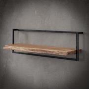 Hoyz - Wandplank Edge - 100cm - Acaciahout - Bruin
