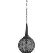 Light & Living - Hanglamp Adrienne - 40x40x76 - Zwart