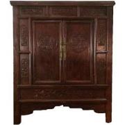 Fine Asianliving Antieke Chinese Kast Handgegraveerd B98xD69xH117cm