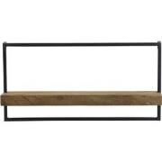 Light & Living - Wandplank MADDISON - 60x15x30cm - Bruin