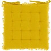 Unique Living - Kussen Blanes - 40x40cm - Funky Yellow