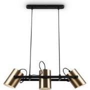 Maytoni - Hanglamp Elori - Zwart en messing - Ø10