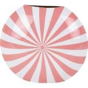 Present Time - Vaas Candy Swirl - Flamingo pink & white