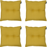 Madison - Zitkussen Panama Yellow - 50x50cm - 4 Stuks