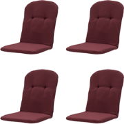 Madison - Hoge kuip - Panama bordeaux - 45x96 - Rood - 4 Stuks