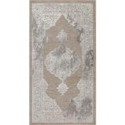 Vintage Oosters Tapijt AZRA - Beige/Wit - 80x150 cm