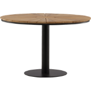 Marien ronde tuintafel bruin - Ø 120 cm