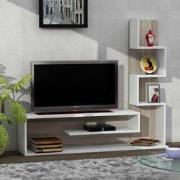 TV Meubel Set Metehan Wit Cordoba Melamine 120x33,1x cm