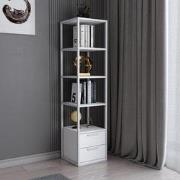 Boekenkast Robbins White Wit Melamine 39x160x39 cm