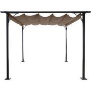 Cosmo Casa Pergola - Tuinpaviljoen - Stevig 6cm - Frame - Schuifdak - ...