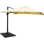 Cosmo Casa Catering Zweefparasol - Polyester/Aluminium - 25kg - Crème ...