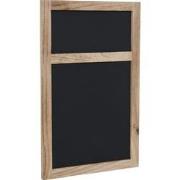 Cosmo Casa  Reclamebord - Muurkrijtbord- 55x34x2cm - Houten versleten ...