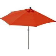 Cosmo Casa Parasol Half Rond Parla - Half Parasol - Balkonparasol - UV...