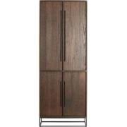 Light & Living - Kast LILIAN - 75x40x200cm - Bruin