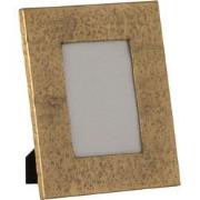 J-line - Fotokader Rechthoek Oneffen Aluminium/glas Goud - 23x30x3cm