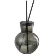 J-line - Geurolie Vaas Deksel Olive&frank Incense Glas Groen - 15x15x1...