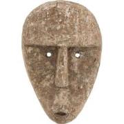 J-line - Figuur Abstract Voor Muur Of Pin Alabasia Hout Grijs - 19x9x3...