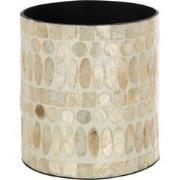 J-line - Bloempot Parel Beige - 14x14x15cm