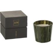 J-line - Geurkaars Noa Herbal Serenity Groen Small-35h - 12x12x11.5cm