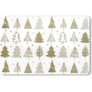 Unique Living - Placemat Xmas Tree 30x45cm Gold