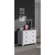 LUCEVI - Amori Commode 3 Laden - Wit - 90x50 cm