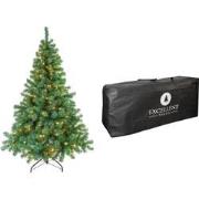 Kerstboom Excellent Trees® LED Stavanger Green 210 cm met verlichting ...