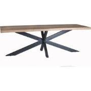 D - Brix - Eetkamertafel Brix Sturdy - Spider - 220 cm - Mangohout - B...