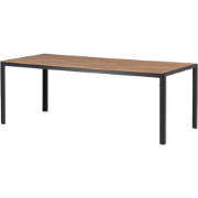 Aaron tuintafel polywood bruin - 205 x 90 cm