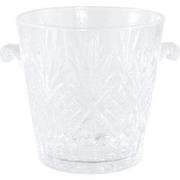 PTMD Glas Glass - 23x17x17 cm - Glas - Transparant