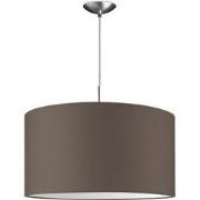 hanglamp tube deluxe bling Ø 50 cm - taupe