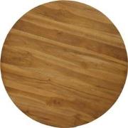 HSM Collection-Rond Tafelblad-ø140x2,5-Naturel-Teak