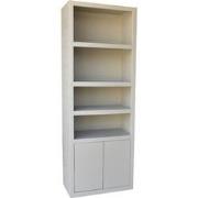 Wandkast Beige Mangohout - 80x45x220cm - Xander