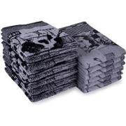 DoubleDry Theedoeken en Keukendoeken Set - 12 Stuks - Jacquard Geweven...