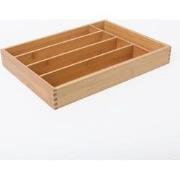 Decopatent® Bamboe - Bestekbak voor keukenla - Bestek organizer - Best...