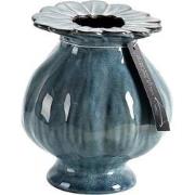 Villa Pottery  Blauwe vaas Sophie - 20x25