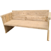 Wood4you - Tuinbank - Texel - 'Doe het zelf' Bouwpakket steigerhout 15...