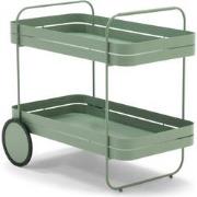 Spinder Design GIN & TROLLEY Serveerwagen - Dusty Green