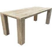 Wood4you - tuintafel Chicago Steigerhout 220Lx78Hx90D cm