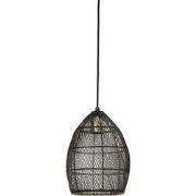 Light & Living - Hanglamp MEYA - Ø20x25cm - Zwart