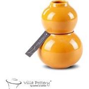 Villa Pottery  Gele vaas Barbapapa  - D7xH10