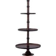 PTMD Etagere Glinda - 49x49x103 cm - Aluminium - Koper